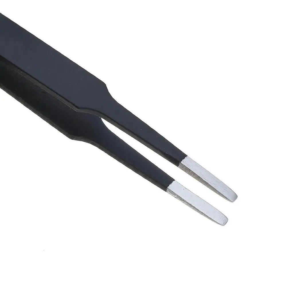 

9pcs/set Stainless Steel Household Tweezers Set With Storage Bag