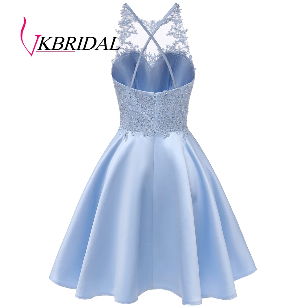 VKbridal разноцветное переливающееся платье с блестками для выпускного вечера крест черный Выпускной Sweeth 15 Короткие платья блестящие платья для выпускного вечера
