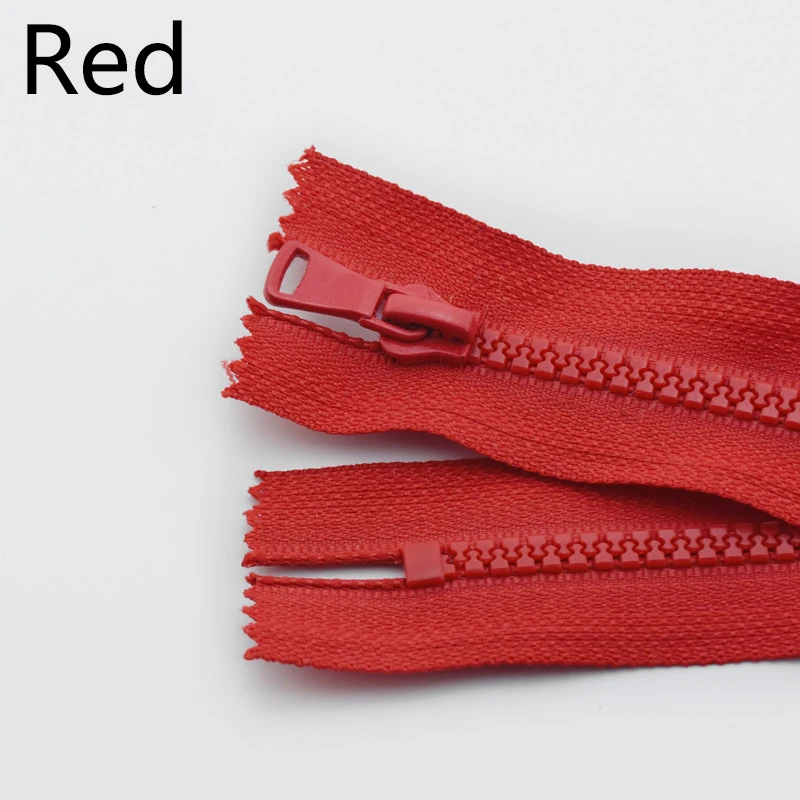 Red Meetee 5 шт. 15/20/25 см 5# разъемная застежка-молния смолаы неразъёмная застёжка-Костюмы карман на молнии Подушка DIY кошелек одежда швейной фурнитуры ZA007 - Цвет: Red