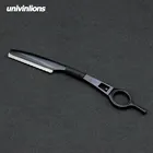 Бритвенные лезвия univinlions, вращающиеся филировочные лезвия, прямые парикмахерские бритвы, резчик для волос, поворотный парикмахерский нож для стрижки волос, тоньше