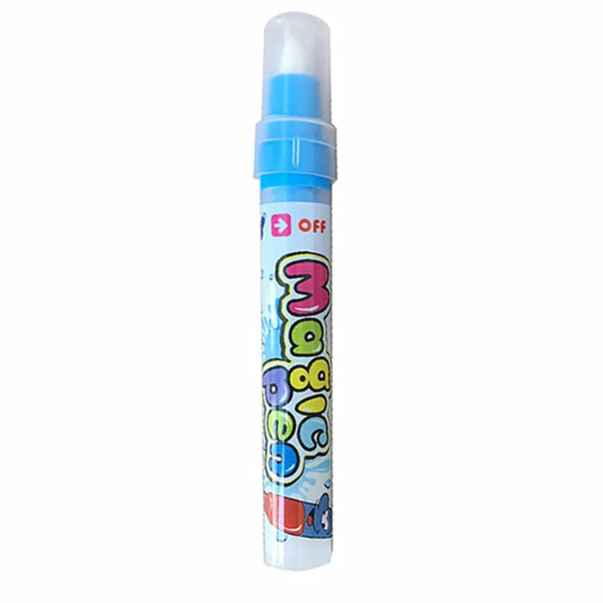 blue pen Монтессори Рисование доска для рисования детей игрушки волшебная Вода Рисование книга раскраска каракули и волшебная ручка подарок на день рождения - Цвет: blue pen