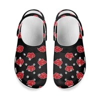 2021men clogs sandals casual summer shoes classic anime akatsuki slipper men leisure flip flops men sandals light beach shoes