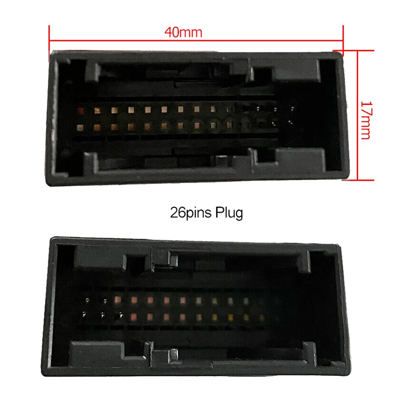 

RGB to (RCA) AV CVBS Signal Converter Decoder Box Adapter for Factory Rear View Camera Tiguan Golf 6 Passat CC