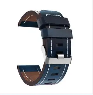 5xMidnight blue 20 26 22 мм роскошный кожаный ремешок сменный ремешок с инструментами для Garmin Fenix 5/5S/5x gps часы высококачественный ремешок Sep7 - Цвет: 5xMidnight blue