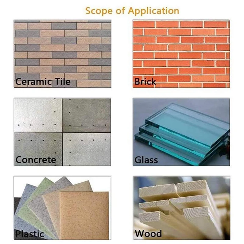 

10PCS Drill Bit Set Carbide Twist Drill Triple-cornered Drill Bit for Porcelain Ceramic Tile Brick Glass Masonry