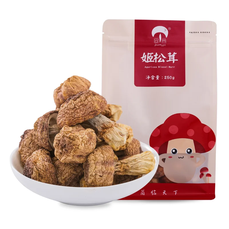 

Ji songrong, dry 250 g selected without sulfur smoked Brazil mushroom mushrooms