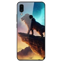 glass case for meizu note 9 phone case phone cover phone shell back bumper series 2