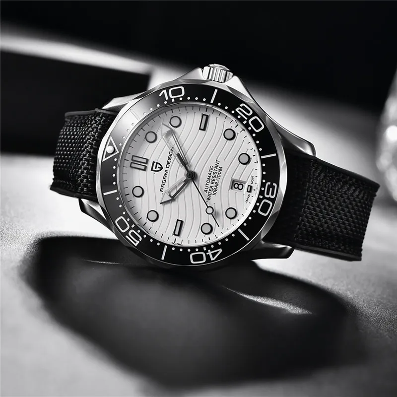 PAGANI Дизайн Новый 007 commander Для мужчин механические часы от топ бренда роскошные 100 м