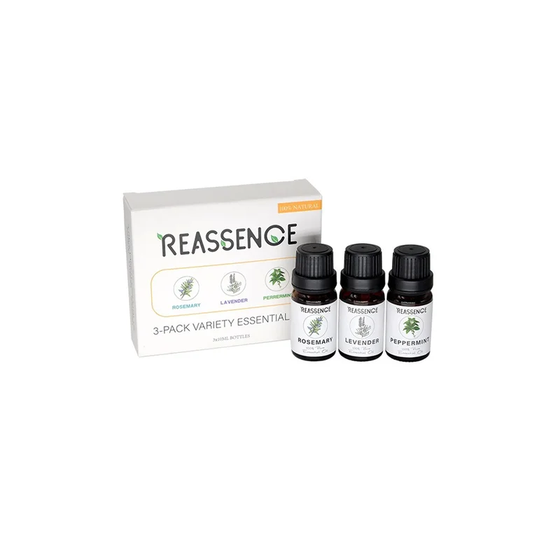 

Lavender Rosemary Mint Essential Oil Aromatherapy Relax Mood To Relieve Anxiety and Improve Sleep Body Care Essential Oils Set