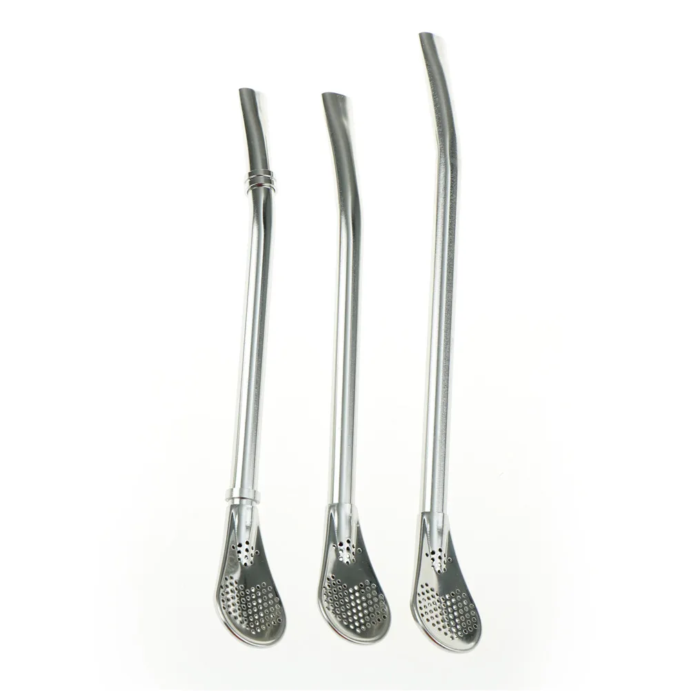 Нержавеющая сталь питьевой соломы фильтр ручной работы Yerba mate бомбилья из тыквы