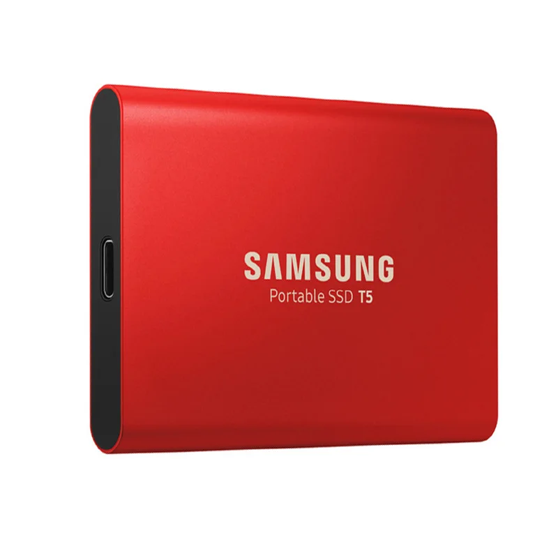 samsung SSD 500GB 1 ТБ внешний твердотельный диск T5 USB3.1 type-C портативный жесткий диск для ноутбука Настольный ПК - Цвет: Red