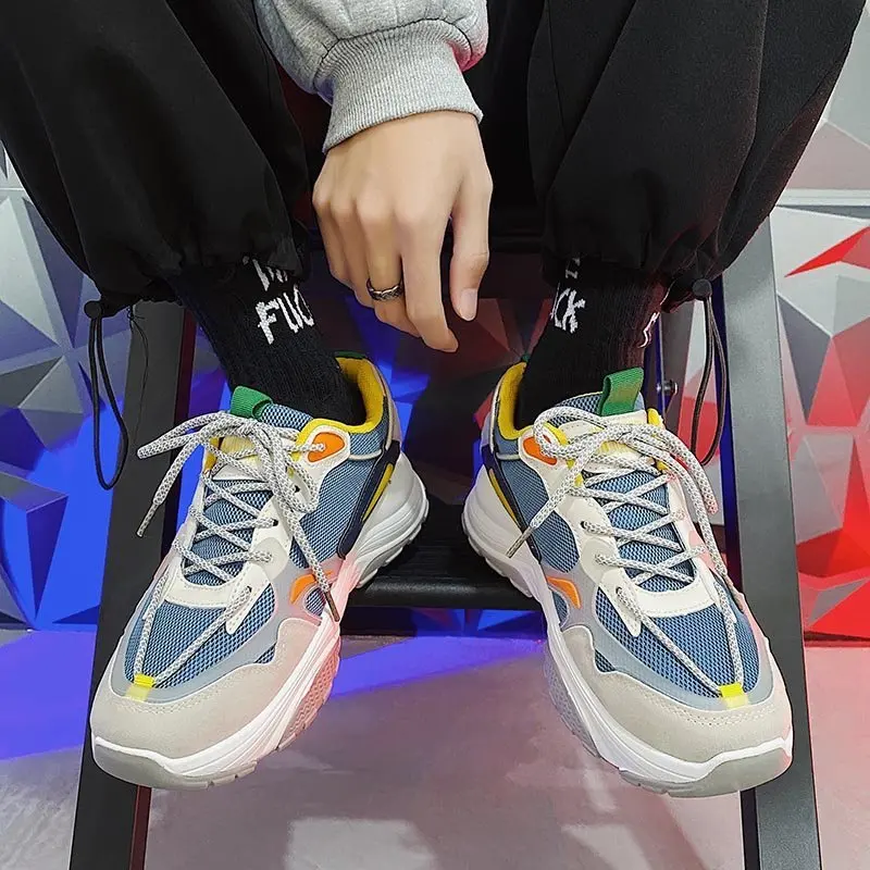 

Новинка весна-осень Мужская модная повседневная спортивная обувь дышащая мужская спортивная обувь Маленькая Белая обувь