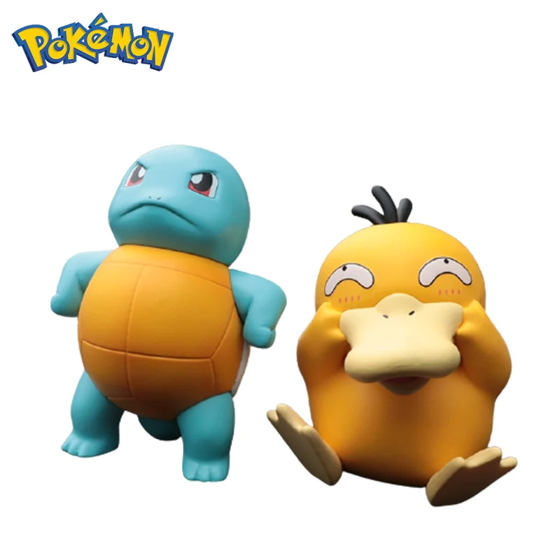 

Покемон Сквиртл Psyduck Аниме игры периферийная модель автомобиля украшения Модные трендовые игрушки Детская игрушка Подарки Милая мультяшна...