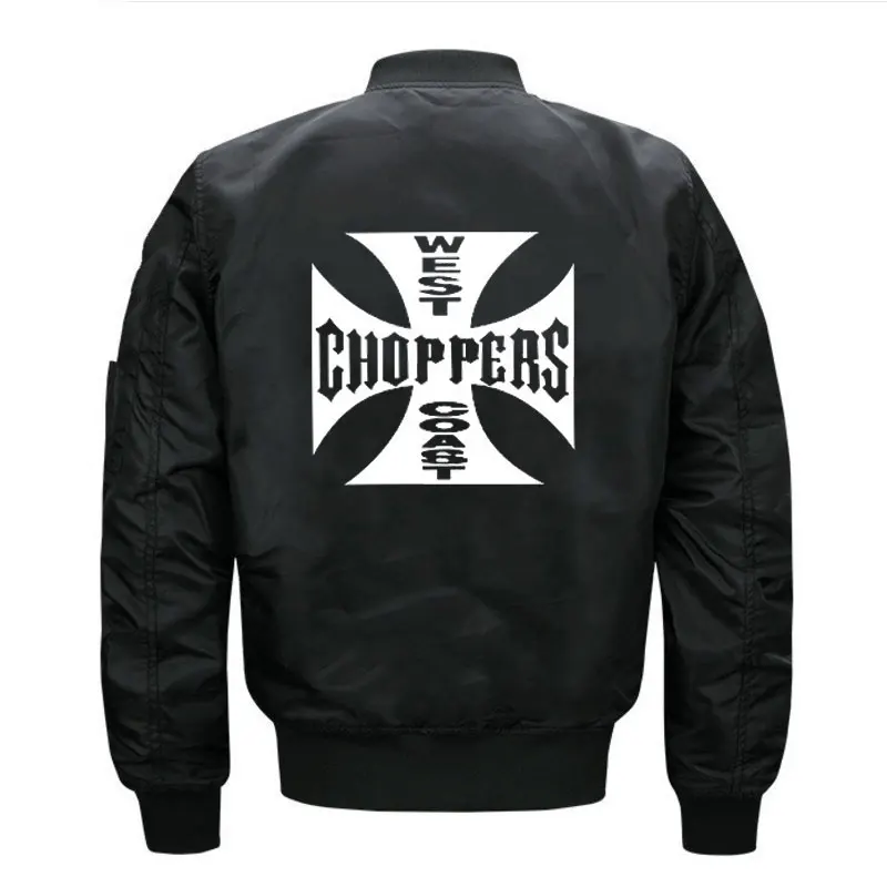 Мужские летающие куртка уличная Slim Fit летать пилота для мужчин West Coast Choppers