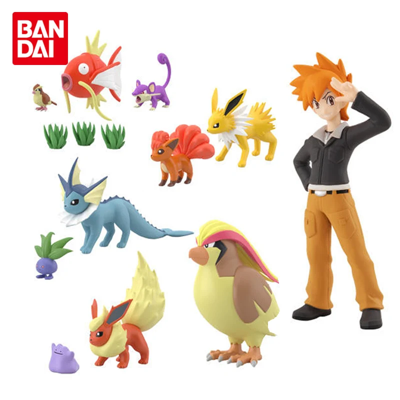 

Bandai Genuine Assembly Model Pokemon SCALE WORLD Styling Series Kanto Region Elf Action Figure Model Toy