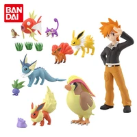 bandai genuine assembly model pokemon scale world styling series kanto region elf action figure model toy