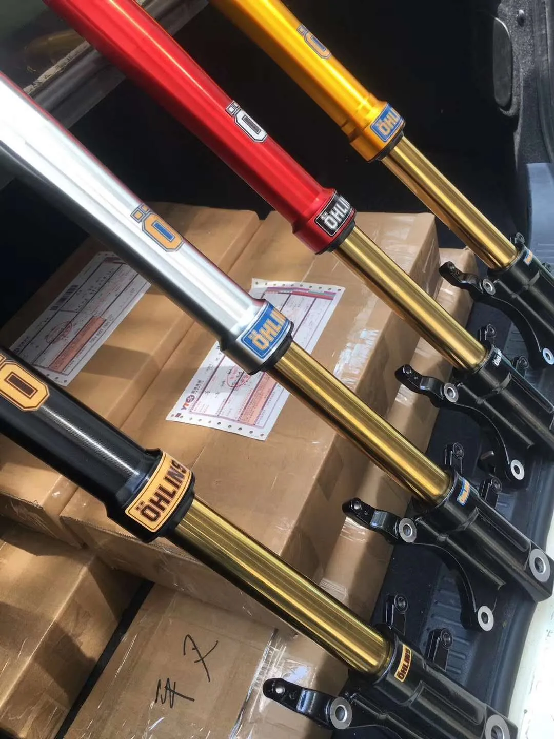 Боковая полоса OHLINS для мотоцикла наклейка на велосипедный шлем Стайлинг