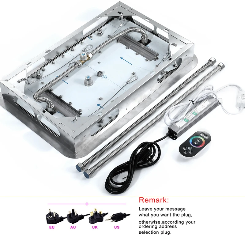 Дождевой светодиодный светильник Большая душевая головка водопад