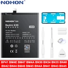 Аккумулятор NOHON для Xiaomi POCOPHONE F1, Redmi K20, BP41, BM4E, BM47, BM4A, BN30, BN34, BN35, BN40, BN42, BN44, BM46, BN45, BN4A, BN41, BN43, BN45