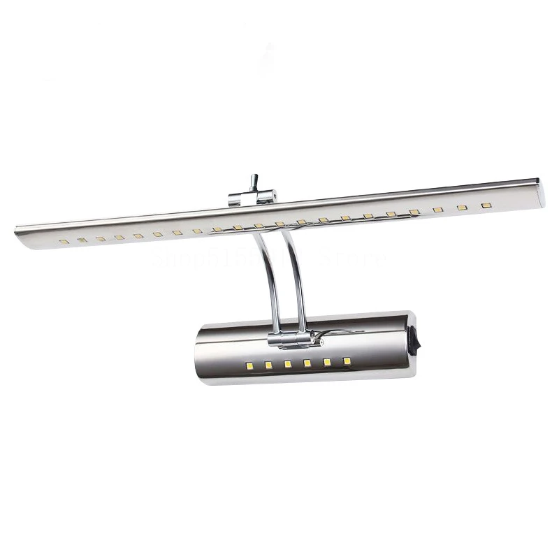 

Современная светодиодсветодиодный енная лампа, украшение для ванной комнаты, зеркала для макияжа, из нержавеющей стали, для гостиной, настс...