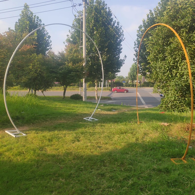 Круглая металлическая железная АРКА свадебный фон стойка свадебная декор для