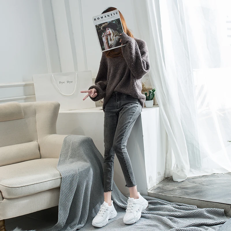 Rimocy/женские белые кроссовки на платформе коллекция 2019 года зимняя теплая обувь