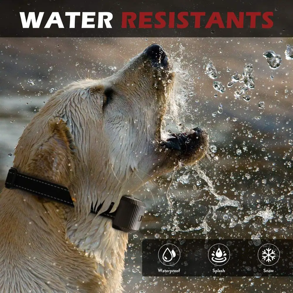 

Waterproof IP67 E Dog Electric Shock Collar Training Small Dog Vibration Sound Pet Accessories
