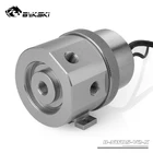 Насос Bykski комбинированный с автоматической скоростью 18 Вт, максимальный расход 5000 обмин, 1100лч, совместимый с D5, насос с металлической крышкой, размер 80*80*82 мм