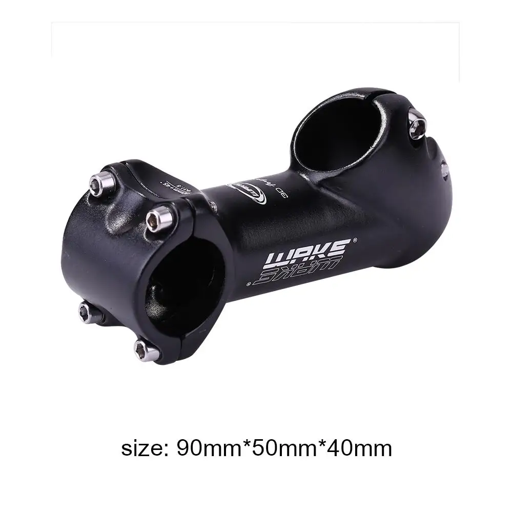

WAKE 31.8mm Bicycle Stem 90mm 45 Degree Mountain Road Bike Handlebar Stem XC MTB Cycling Parts