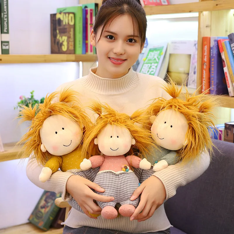 30 см/40 см Новинка милая мультяшная маленькая сестра плюшевые игрушки кукла
