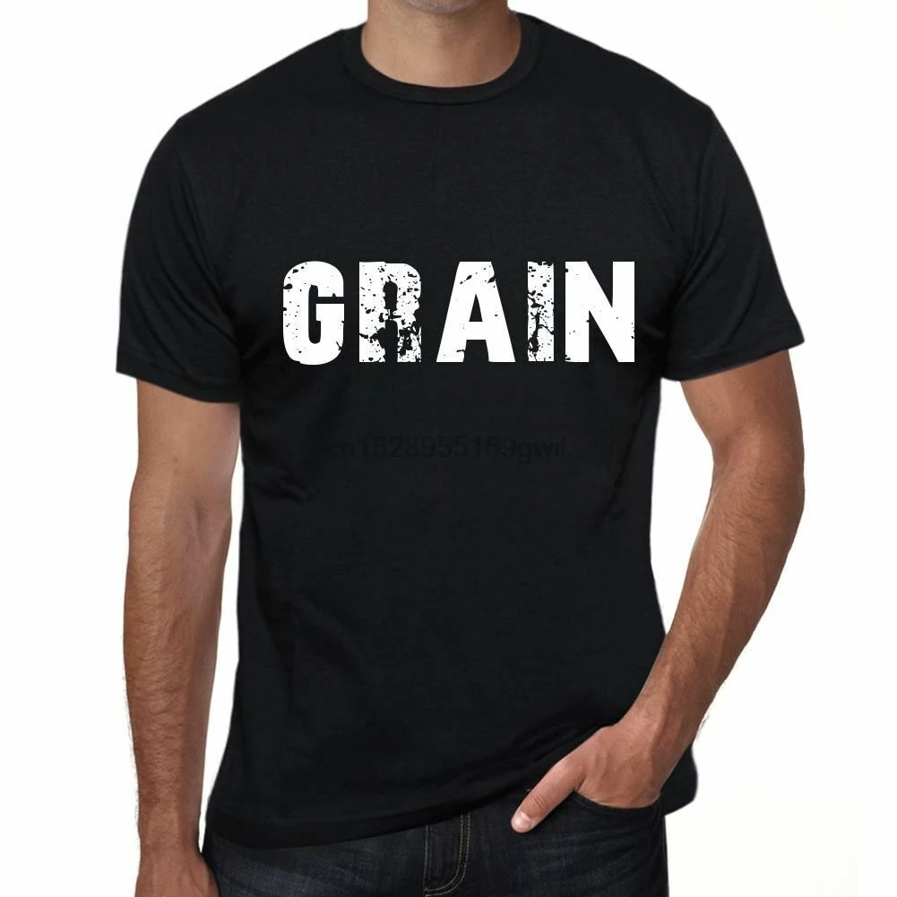 

Grain mens t-shirt Black Birthday Gift 00553(1)