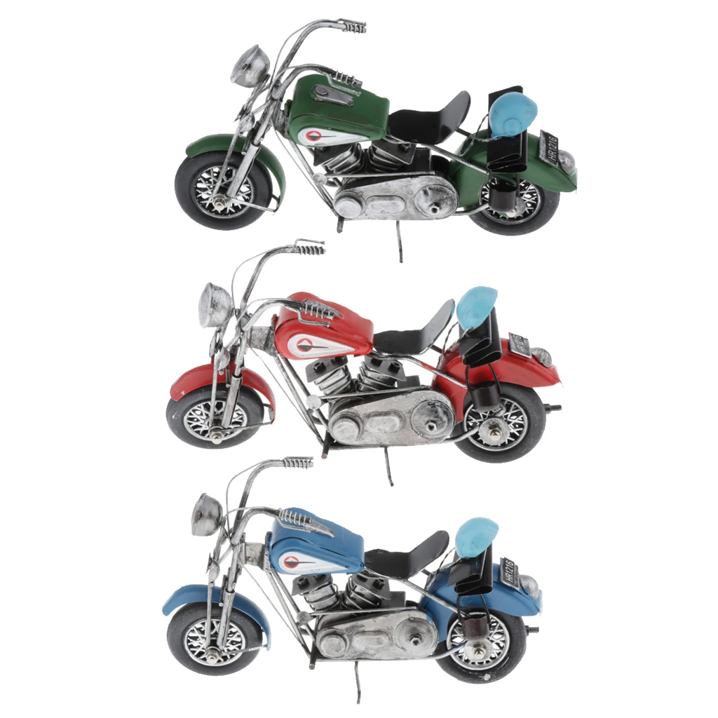 Игрушечная модель мотоцикла железа имитация модели украшение для дома подарки