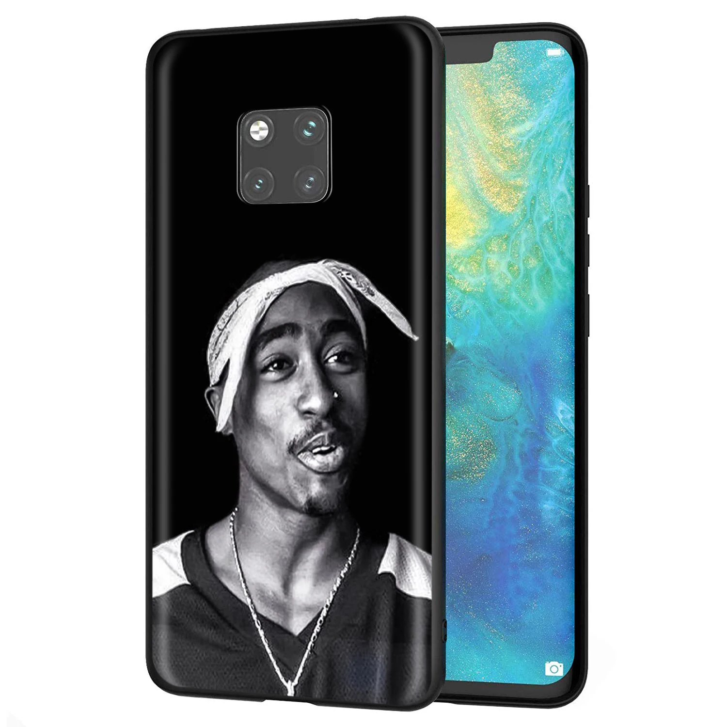 Чехол YIMAOC 2Pac Тупак Шакур для Huawei Mate 30 20 Honor Y7 7a 7c 8c 8x9 10 Nova 3i 3 Lite Pro Y6 2018 P30 P smart|Бамперы|