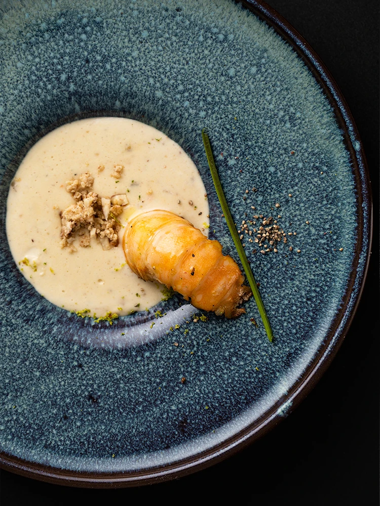 Тарелка для пасты с принтом павлина креативная тарелка в западном стиле поднос