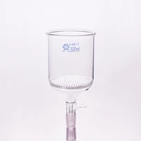 filter funnel with glass boardcapacity 500mljoint 2429with glass plate bush funnellaser drilling