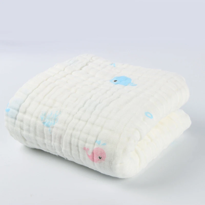 

6 Layers Babies Newborn Cocoon Hydrophilic Cloths Cotton Muslin Swaddling Baby Blankets For Newborns Baby Swaddle Wrap