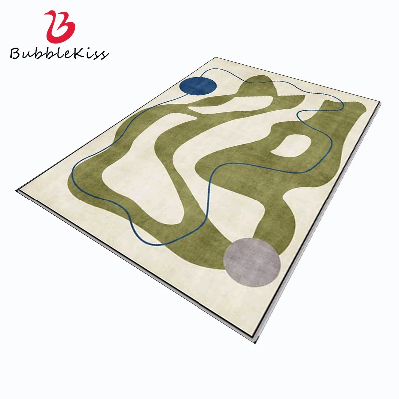 

Модный ковер в стиле Моранди с изображением поцелуя из пузырей для гостиной, оранжевый ковер с абстрактным рисунком под заказ, домашний ков...