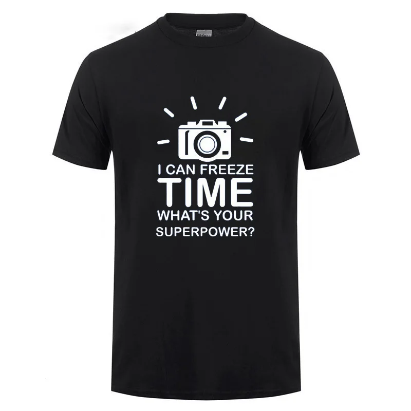 Футболка для фотосъемки one yona Freeze Time забавный подарок на день рождения мужчин