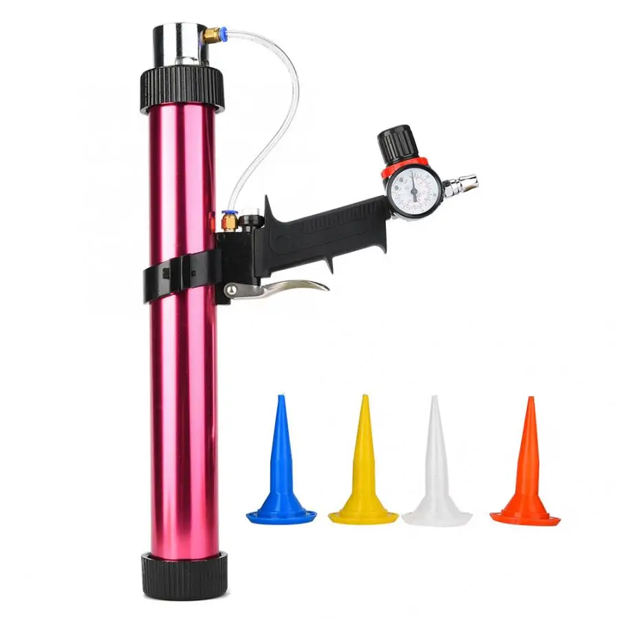 15 дюймов пневматический клеевой пистолет ручки для стеклянных дверей герметик