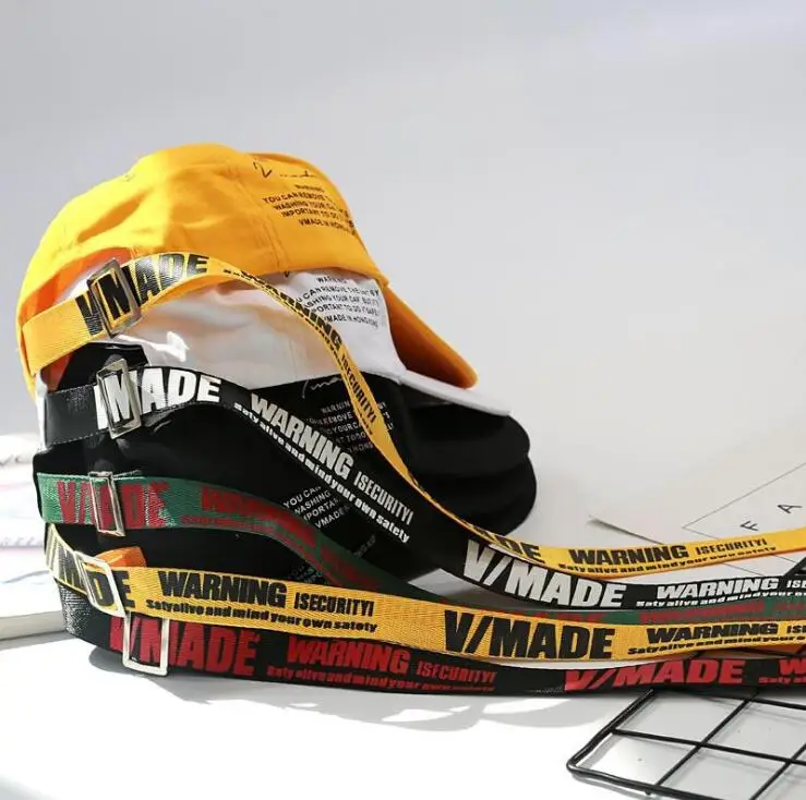 Бейсболка мужская с длинными ремешками Модная хлопковая бейсболка в стиле