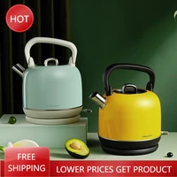 portable teapot kettle pot flask coffee machine water kettle metal brewing teapots hervidor agua electrico utensils for kitchen