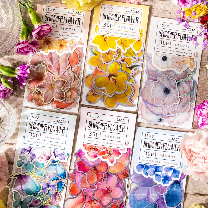 

30pcs/1lot Kawaii Stationery Stickers Hanabo series Diary Planner Decorative Mobile Stickers Scrapbooking