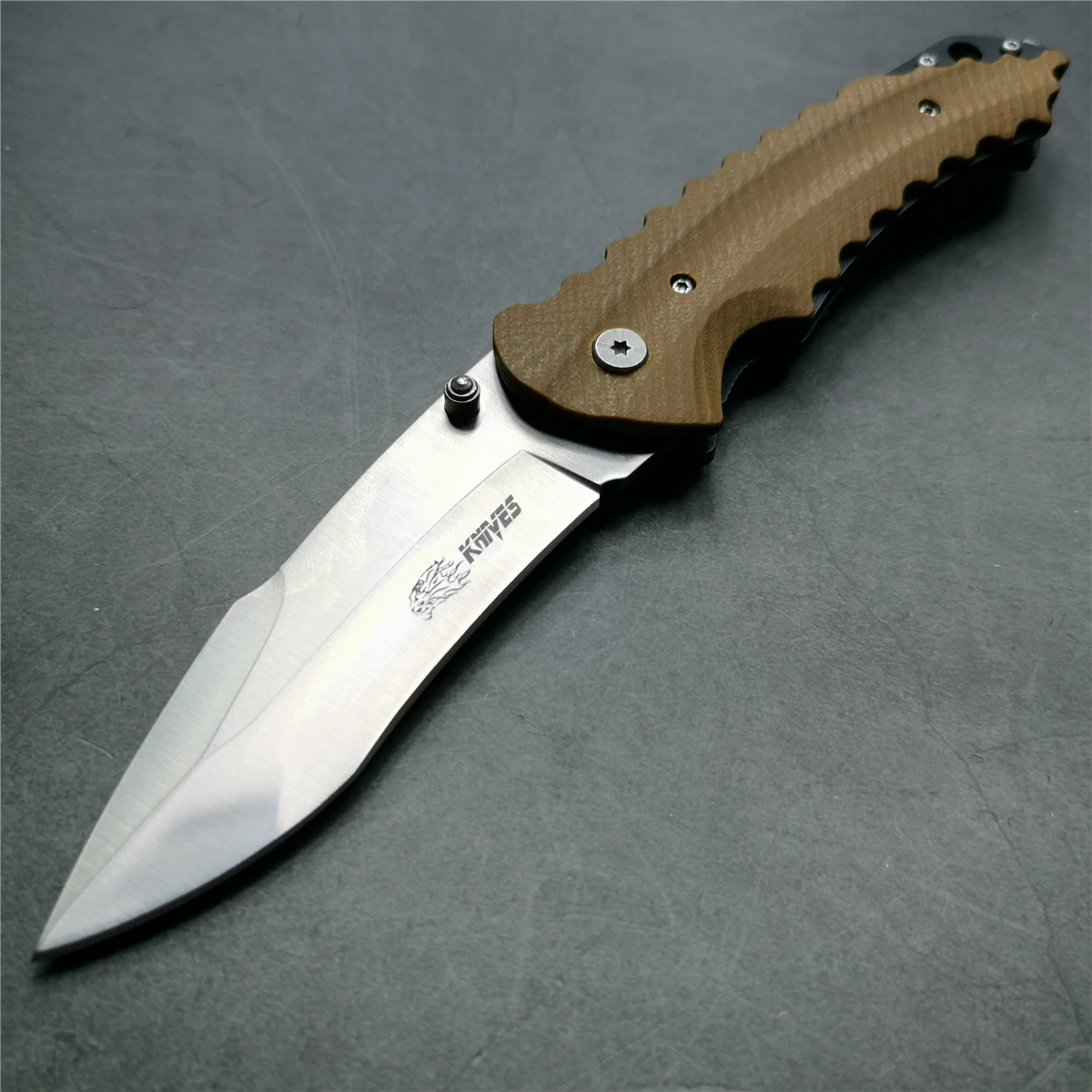 9 &quotножи 55 56HRC тактический складной нож G10 Ручка 7Cr13 лезвие охотничий s Карманный
