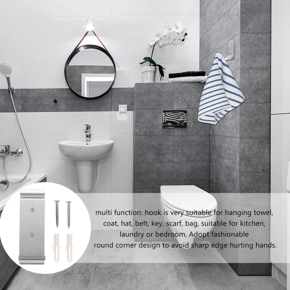 

Nail-free Folding Hooks Aluminum Alloy Hooks Wall Mounted Hooks Hanging Hooks