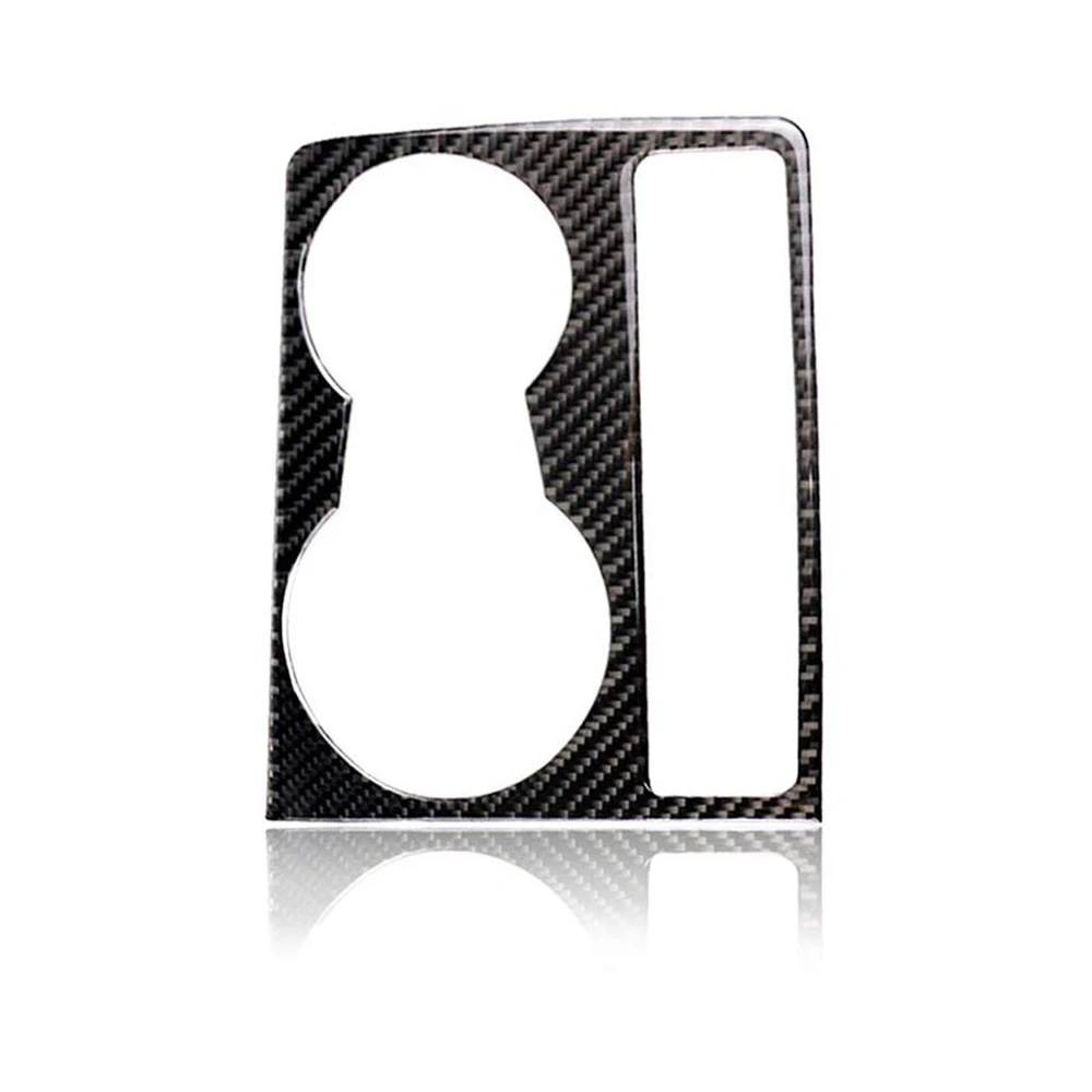 Автомобильный 3D держатель для стакана из углеродного волокна декоративная рамка