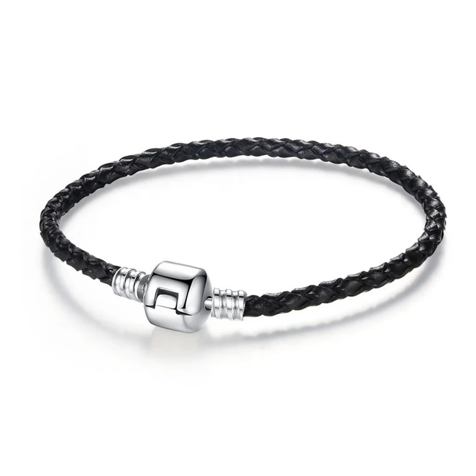 Шармы и браслет из стерлингового серебра 925 пробы модные шармы унисекс подходят