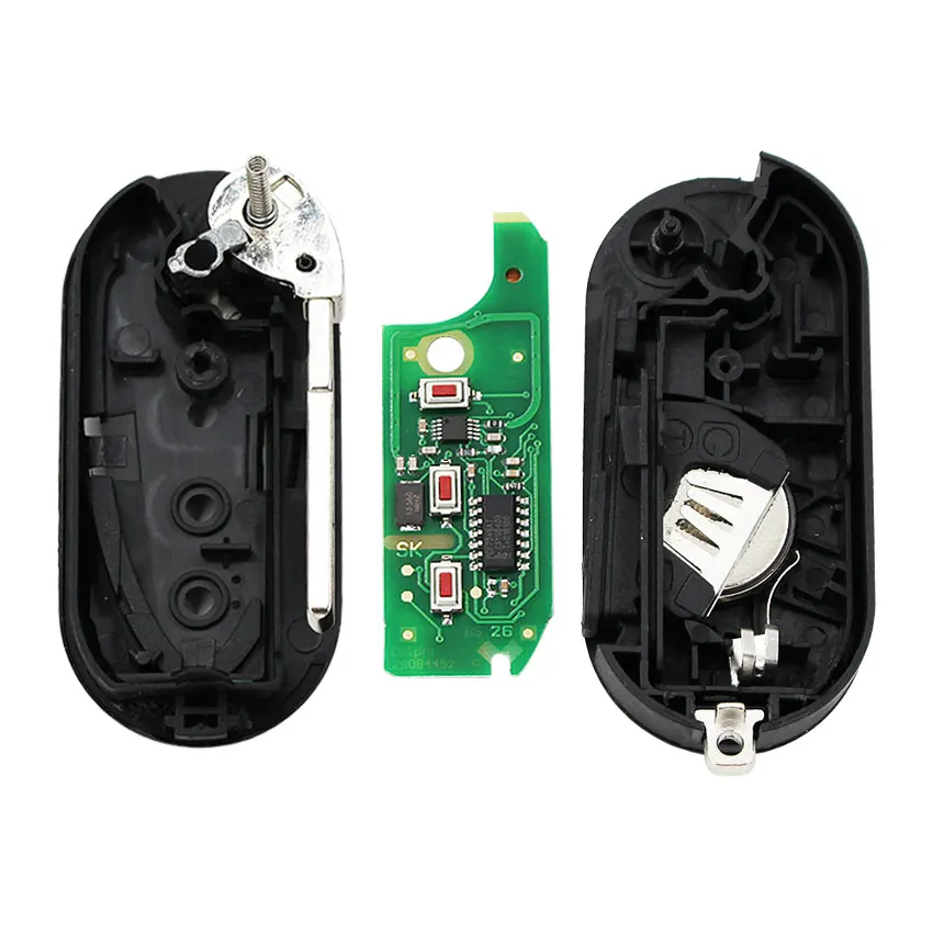 Складной Дистанционный брелок 433 МГц PCF7946 3 кнопки для Alfa Romeo 147 156 166 GT | Автомобили и