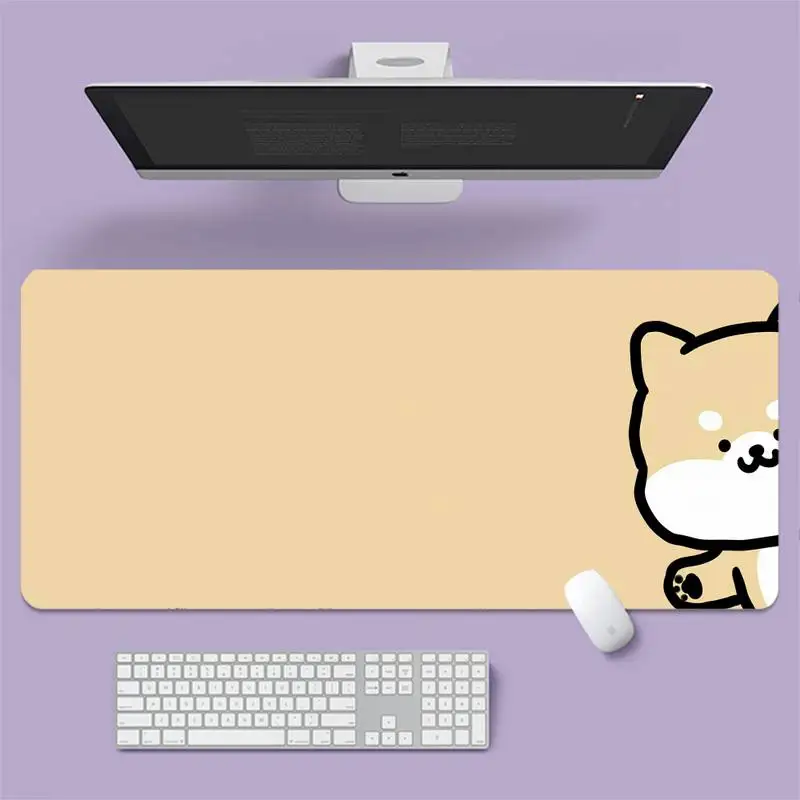 

Прочный резиновый коврик для мыши с симпатичной собакой коала, крокодиловым медведем, большой игровой коврик для ноутбука XL, Нескользящий Р...