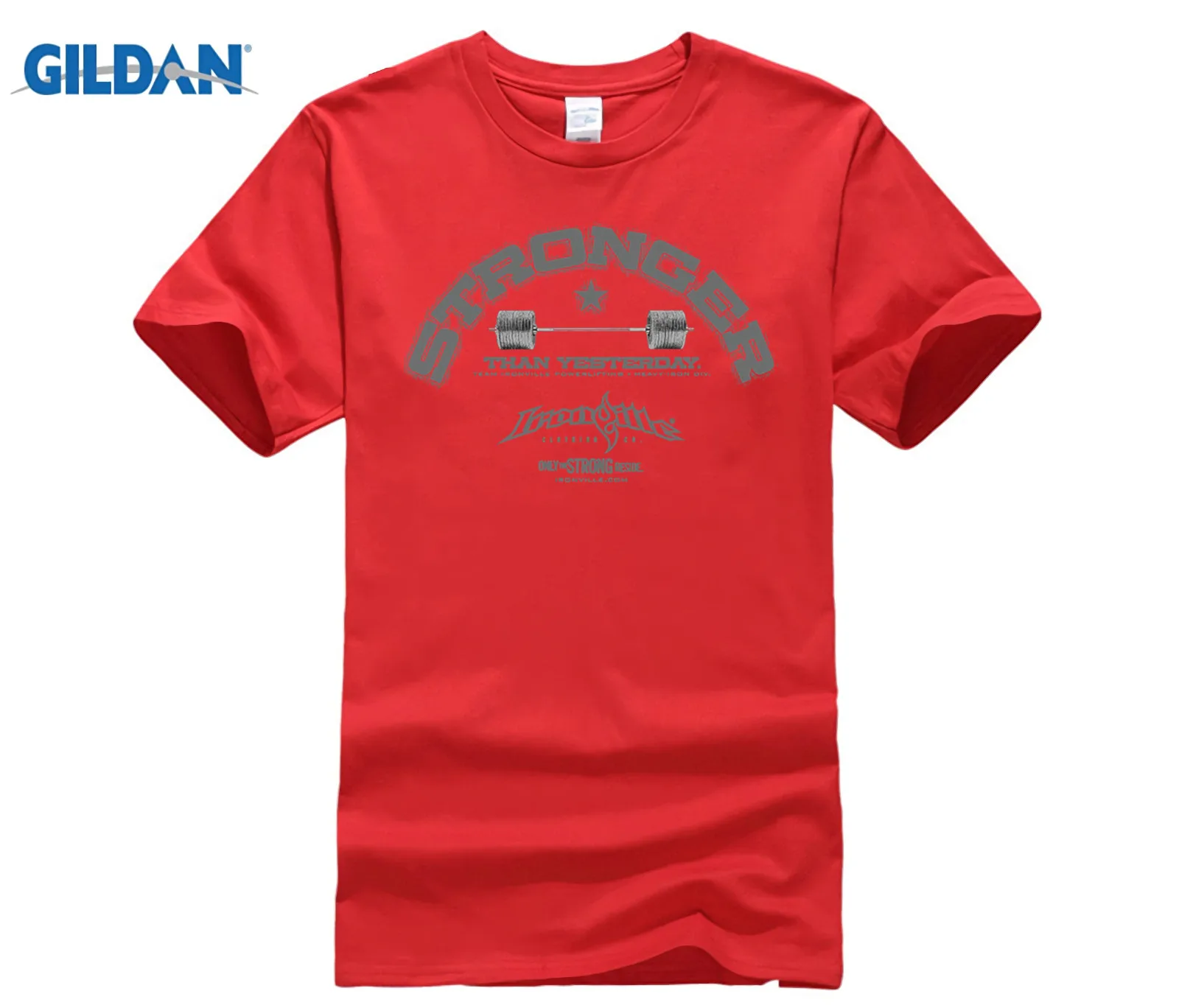 Горячие предложения предхлопчатобумажная футболка для мужчин ironwill прочнее чем