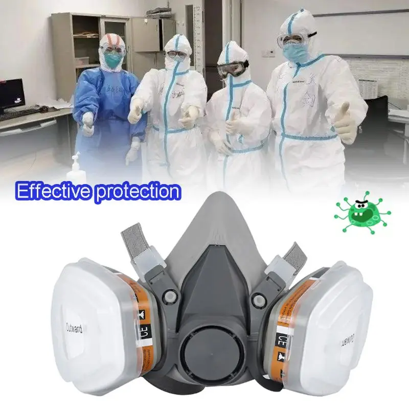 

Маска для защиты от пыли и газа с фильтром из активированного угля